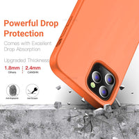 Silicone Case for Apple iPhone 15 Pro Max - Peach