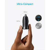 Anker A2741 – ultra-compact, coin-sized 30W car charger in hand