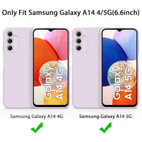 Silicone Case for Samsung Galaxy A55 - Purple