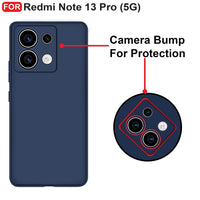 Silicone Case for Xiaomi Redmi Note 13 Pro+ 5G - Blue
