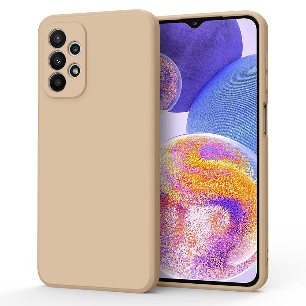 Silicone Case for Samsung Galaxy A32 - Beige