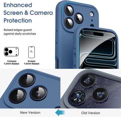 Silicone Case for Apple iPhone 17 Pro Max - Blue