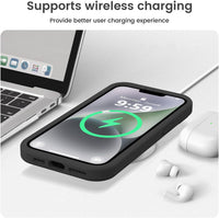 Silicone Case for Apple iPhone 15 Pro - Black
