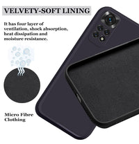 Silicone Case for Xiaomi Redmi Note 11 - Black