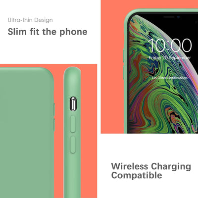 Silicone Case for Apple iPhone X - Green