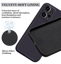 Silicone Case for Xiaomi Redmi 12 - Black