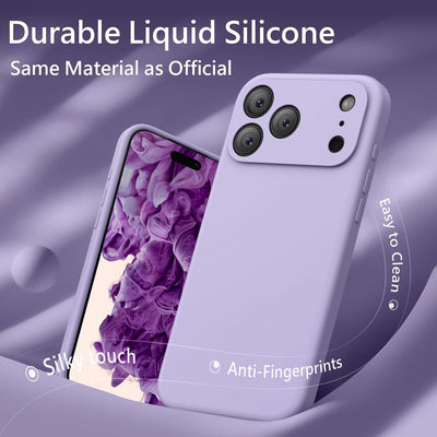 Silicone Case for Apple iPhone 17 Pro - Purple