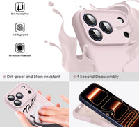 Silicone Case for Apple iPhone 17 Pro - Beige