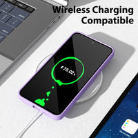 Silicone Case for Samsung Galaxy S25 Plus - Purple