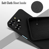 Silicone Case for Infinix Smart 8 - Black