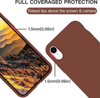 Silicone Case for Apple iPhone XR - Brown