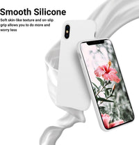 Silicone Case for Apple iPhone X - White