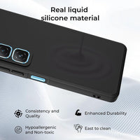 Silicone Case for Infinix Hot 50 - Black