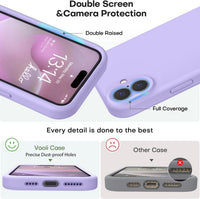 Silicone Case for Apple iPhone 17 - Purple