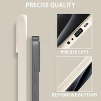 Silicone Case for Samsung Galaxy A12 - Beige