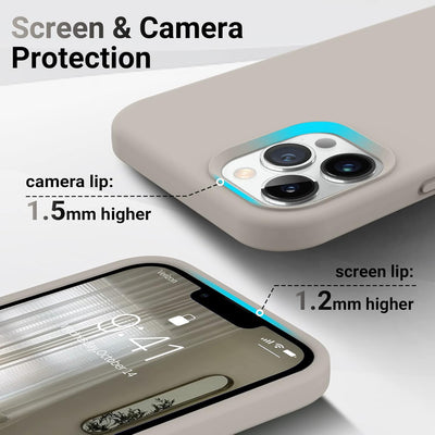 Silicone Case for Apple iPhone 16 Pro - Grey