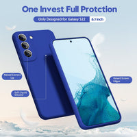 Silicone Case for Samsung Galaxy S22 - Blue