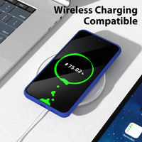 Silicone Case for Samsung Galaxy S22 - Blue