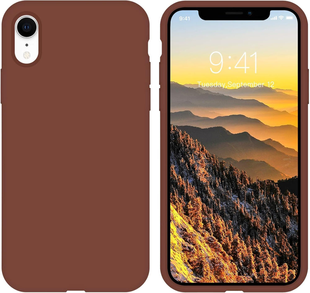 Silicone Case for Apple iPhone XR - Brown