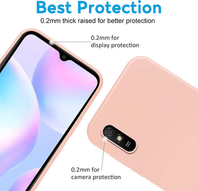 Silicone Case for Xiaomi Redmi 9A - Pink