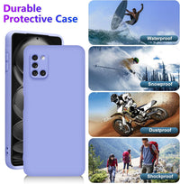Silicone Case for Samsung Galaxy A31 - Purple