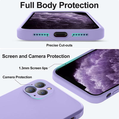 Silicone Case for Apple iPhone 12 Pro Max - Purple