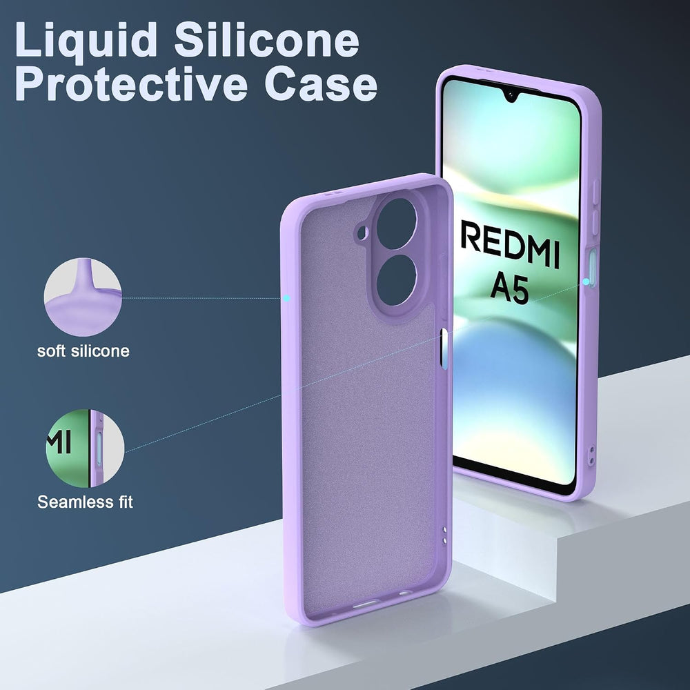 Silicone Case for Xiaomi Redmi A5 - Purple