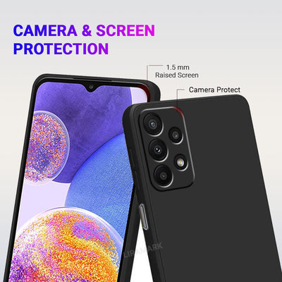 Silicone Case for Samsung Galaxy A32 - Black