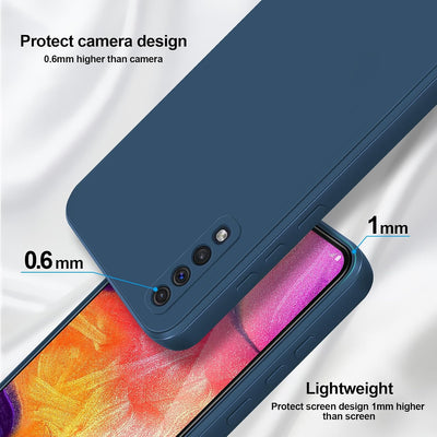 Silicone Case for Samsung Galaxy A50 - Blue