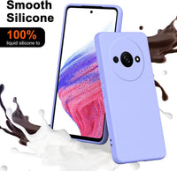 Silicone Case for Xiaomi Redmi A3 - Purple