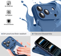 Silicone Case for Apple iPhone 17 Pro Max - Blue