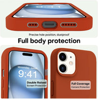 Silicone Case for Apple iPhone 11 - Brown