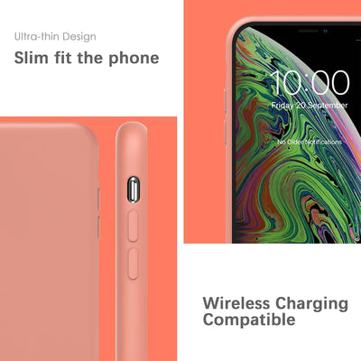 Silicone Case for Apple iPhone X - Pink
