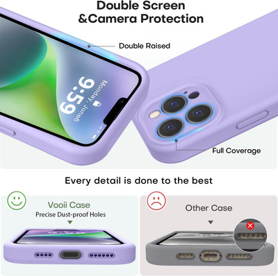 Silicone Case for Apple iPhone 16 Pro - Purple