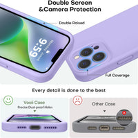 Silicone Case for Apple iPhone 13 Pro - Purple