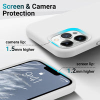 Silicone Case for Apple iPhone 12 Pro Max - White