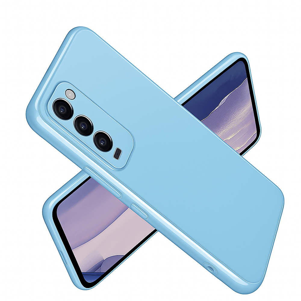 Silicone Case for TECNO Camon 18 - Blue