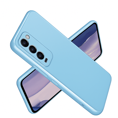 Silicone Case for TECNO Camon 18 - Blue