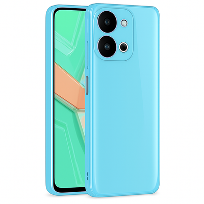 Silicone Case for vivo Y28 - Blue
