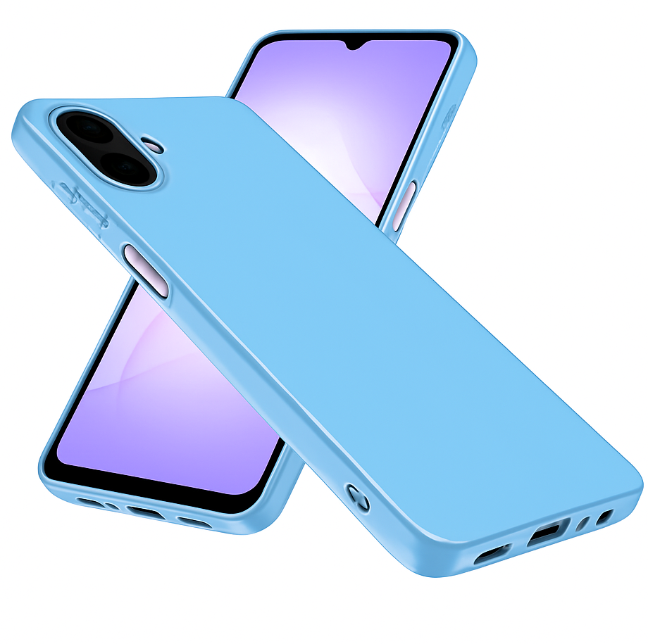 Silicone Case for Samsung Galaxy A07 - Blue