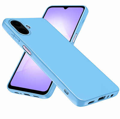 Silicone Case for Samsung Galaxy A07 - Blue