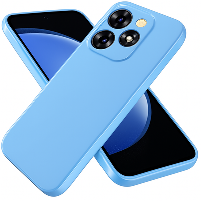 Silicone Case for TECNO Spark 20 Pro - Blue