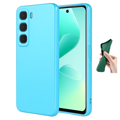 Silicone Case for Infinix Hot 60i - Blue