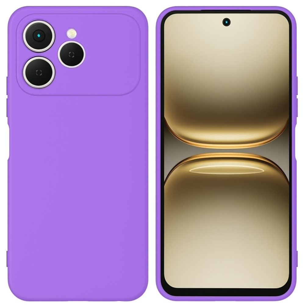 Silicone Case for TECNO Spark 40 - Purple