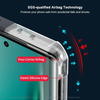 XUNDD Beatle Series Airbag Case for Tecno Camon 50 Ultra – Black – features overview