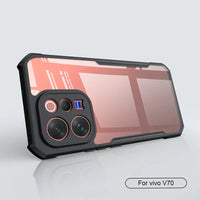 XUNDD Beatle Series Airbag Case for Vivo V70 – Black – side view