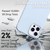 Silicone Case for Apple iPhone 13 Pro Max - Blue Sky