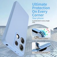 Silicone Case for Xiaomi Redmi Note 13 4G - Blue