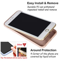 Silicone Case for Apple iPhone 7 - Beige