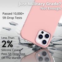 Silicone Case for Apple iPhone 15 Pro - Pink
